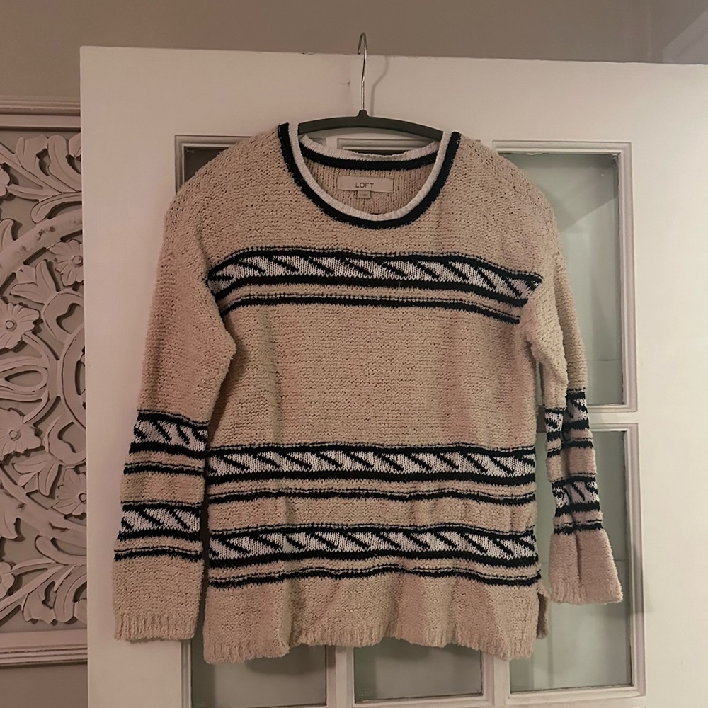 Loft sweater. Size small